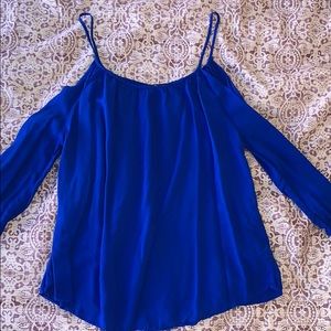 Express Cold Shoulder Top